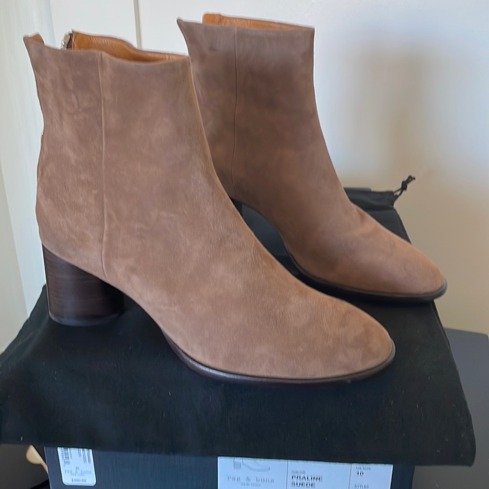 Rag and Bone Fleur Boot Suede NWT Never Worn Born Sz 40